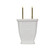 Plug2 Pole 2 Wire in White (230|80-2410)