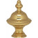 Finial in Polished Brass (230|90-1735)