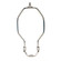 Light Duty Harp in Polished Nickel (230|90-2020)