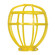 Trouble Light Plastic Cage Suitable For Outdoor in Yellow (230|90-2612)