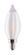 Light Bulb in Satin Spun (230|S11302)