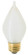 Light Bulb in Satin Spun White (230|S3414)