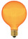 Light Bulb in Transparent Amber (230|S3836)