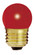 Light Bulb in Ceramic Red (230|S4511)