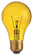 Light Bulb in Transparent Yellow (230|S6083)