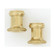 Threaded Knurled Necks in Brass (230|S70-174)