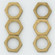 Locknuts in Brass (230|S70-621)