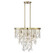 Livorno Four Light Chandelier in Noble Brass (51|1-1846-4-127)