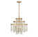 Luna Four Light Chandelier in Warm Brass (51|1-1866-4-322)