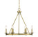 Middleton Six Light Chandelier in Warm Brass (51|1-307-6-322)