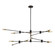 Lyrique 12 Light Chandelier in Bronze w/Brass Accents (51|1-7001-12-77)