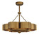 Stockholm Six Light Fan D'lier in Gold Patina (51|39-FD-125-54)