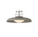 Gavin One Light Semi-Flush Mount in Gray with Polished Nickel Accents (51|6-1685-1-175)