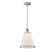Ashmont One Light Pendant in Satin Nickel (51|7-130-1-SN)