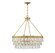 Windham Six Light Pendant in Warm Brass (51|7-8701-6-322)