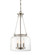 Akron Three Light Pendant in Satin Nickel (51|7-9006-3-SN)