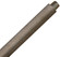 Fixture Accessory Extension Rod in Aged Wood (51|7-EXTLG-45)
