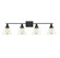 Drake Four Light Bath Bar in Black (51|8-9130-4-BK)