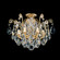 Renaissance Six Light Semi-Flush Mount in Heirloom Gold (53|3784-22)