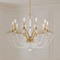 Priscilla Ten Light Chandelier in Black (53|BC7110N-51PWT)