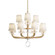 Emilea 12 Light Chandelier in French Gold (53|MA1012N-26O)