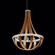 Crystal Empire LED LED Pendant in Red Fox (53|SCE120DN-LR1S)