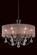 Vesca Six Light Chandelier in Ferro Black (53|VA8306N-59H1)
