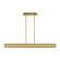 I-Beam LED Linear Suspension in Plated Brass (182|700LSIBM47BR-LED927)