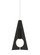 Orbel LED Pendant in Nightshade Black (182|700MPOBLPB-LED930)