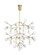 Mara LED Chandelier in Aged Brass (182|700MRAGWR-LED927)