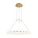 Orbet LED Chandelier in Natural Brass (182|700OBT30NB-LED927)