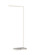 Klee LED Floor Lamp in Polished Nickel/Marble (182|700PRTKLE43N-LED927)