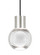 Mina LED Pendant in Satin Nickel (182|700TDMINAP1CBS-LEDWD)