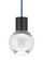 Mina LED Pendant in Black (182|700TDMINAP1CUB-LED930)