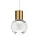 LED Pendant in Aged Brass (182|700TDMINAP1CYR-LED930)