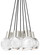 Mina LED Pendant in Satin Nickel (182|700TDMINAP7CBS-LED930)