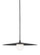 Pirlo One Light Pendant in Matte Black (182|700TDPRLB)