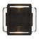 Duelle LED Wall Sconce in Nightshade Black (182|700WSDUE5B-LED927-277)
