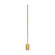 Stagger LED Wall Sconce in Natural Brass (182|700WSSTG36NB-LED927-277)