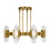 Wythe LED Chandelier in Plated Brass (182|700WYT8BR-LED927)