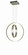 Aria LED Pendant in Chrome (343|T1000-CH)