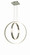 Aria LED Pendant in Chrome (343|T1003-CH)