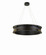 Bristol LED Chandelier in Black (343|T1055-BK)