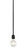 Edge LED Mini Pendant in Espresso (200|1151-ES-LED45C)