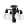 Edge LED Semi-Flush Mount in Espresso (200|1157-ES-LED45C)