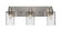 Edge Three Light Bath Bar in Brushed Nickel (200|1163-BN-300)