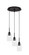 Edge Three Light Pendalier in Espresso (200|1173-ES-300) Edge Three Light Pendalier in Espresso (200|1173-ES-300)