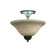Any Two Light Semi-Flush Mount in Black Copper (200|120-BC-604)
