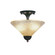 Any Two Light Semi-Flush in Black Copper (200|120-BC-700)