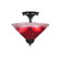 Any Two Light Semi-Flush Mount in Black Copper (200|120-BC-706)